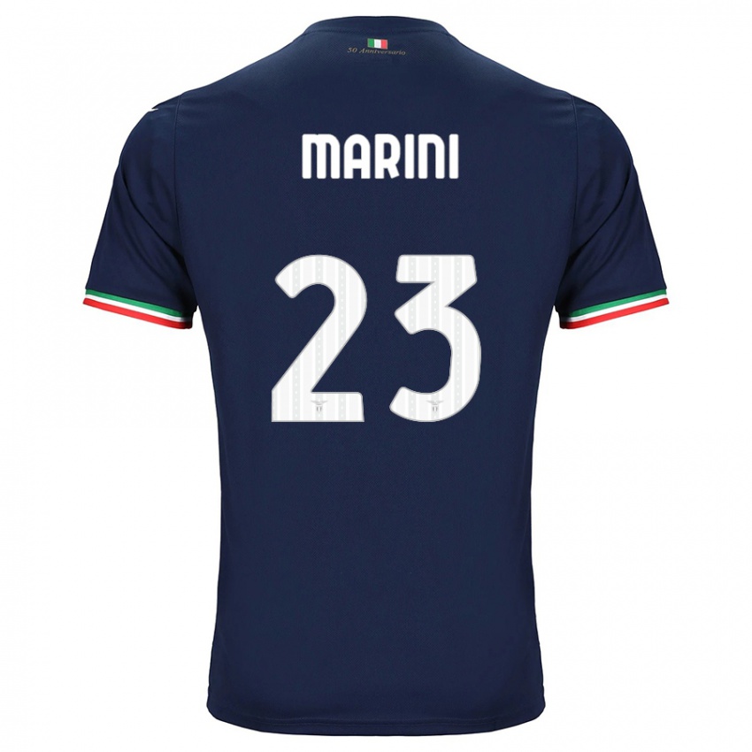 Herren Matteo Marini #23 Marine Auswärtstrikot Trikot 2023/24 T-Shirt Österreich