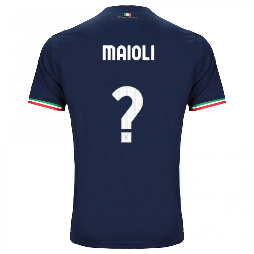 Herren Francesco Maioli #0 Marine Auswärtstrikot Trikot 2023/24 T-Shirt Österreich