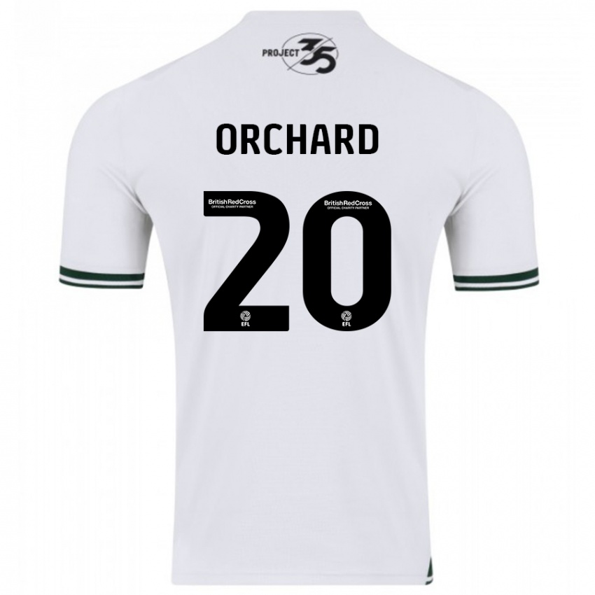 Herren Fern Orchard #20 Weiß Auswärtstrikot Trikot 2023/24 T-Shirt Österreich