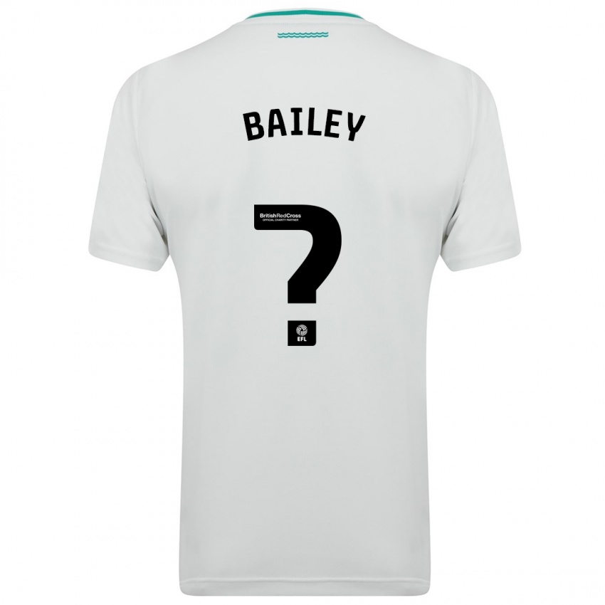 Herren Isaac Bailey #0 Weiß Auswärtstrikot Trikot 2023/24 T-Shirt Österreich