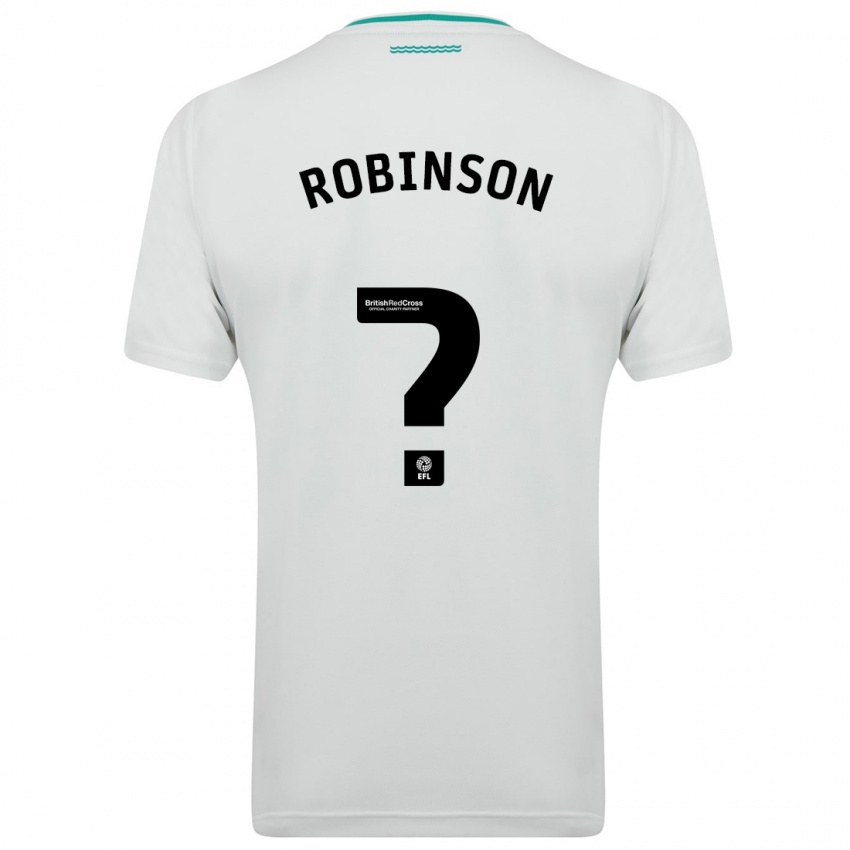 Herren Jay Robinson #0 Weiß Auswärtstrikot Trikot 2023/24 T-Shirt Österreich