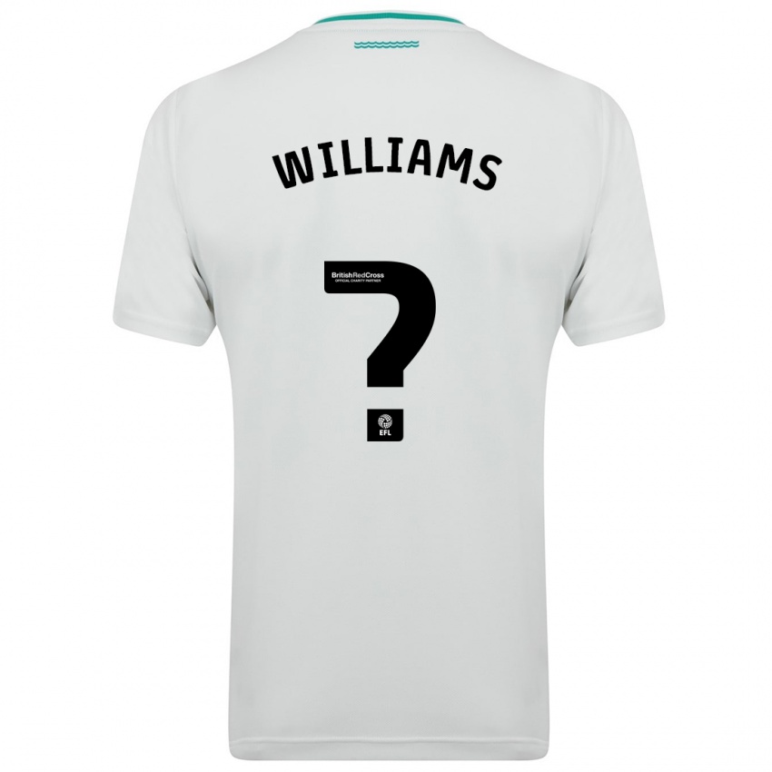 Herren Barnaby Williams #0 Weiß Auswärtstrikot Trikot 2023/24 T-Shirt Österreich