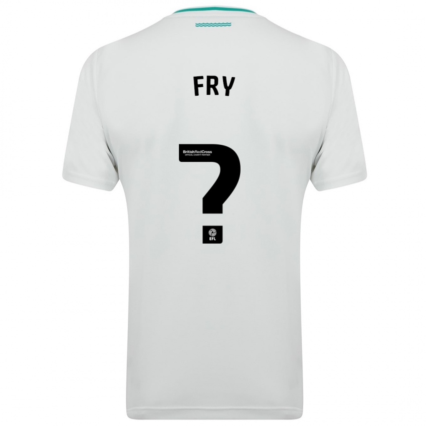 Herren Max Fry #0 Weiß Auswärtstrikot Trikot 2023/24 T-Shirt Österreich