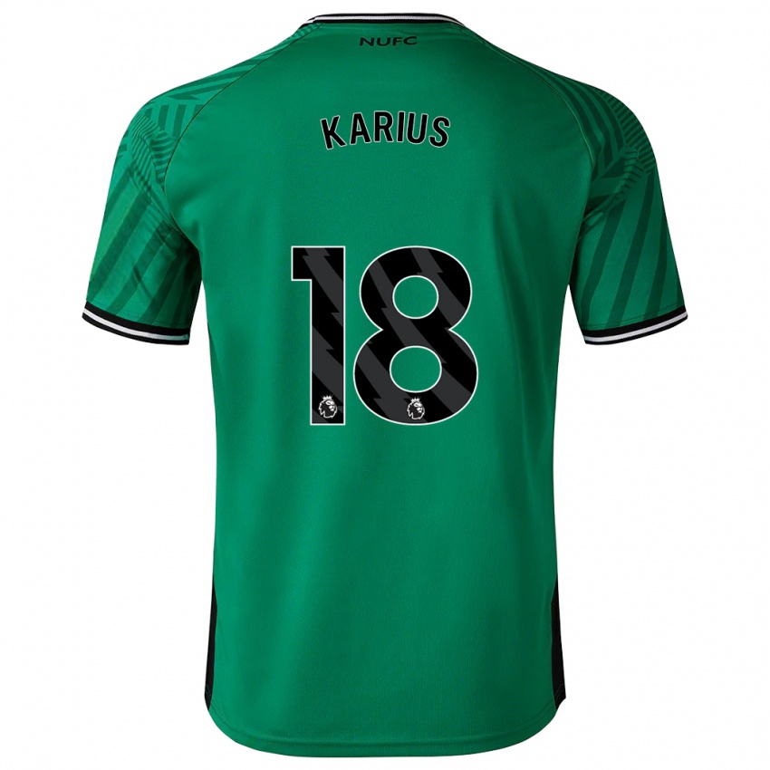 Herren Loris Karius #18 Grün Auswärtstrikot Trikot 2023/24 T-Shirt Österreich