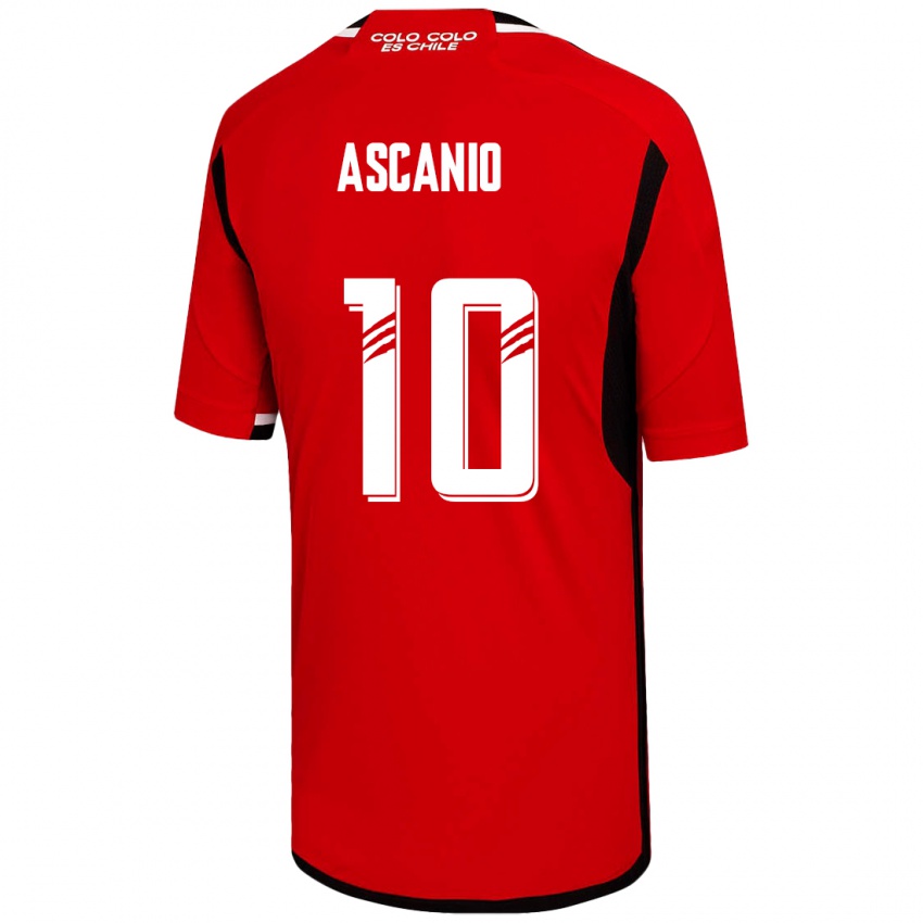 Herren Yusmery Ascanio #10 Rot Auswärtstrikot Trikot 2023/24 T-Shirt Österreich