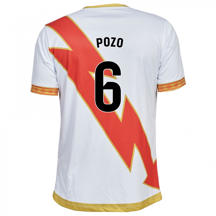 Damen José Pozo #6 Weiß Heimtrikot Trikot 2023/24 T-Shirt Österreich