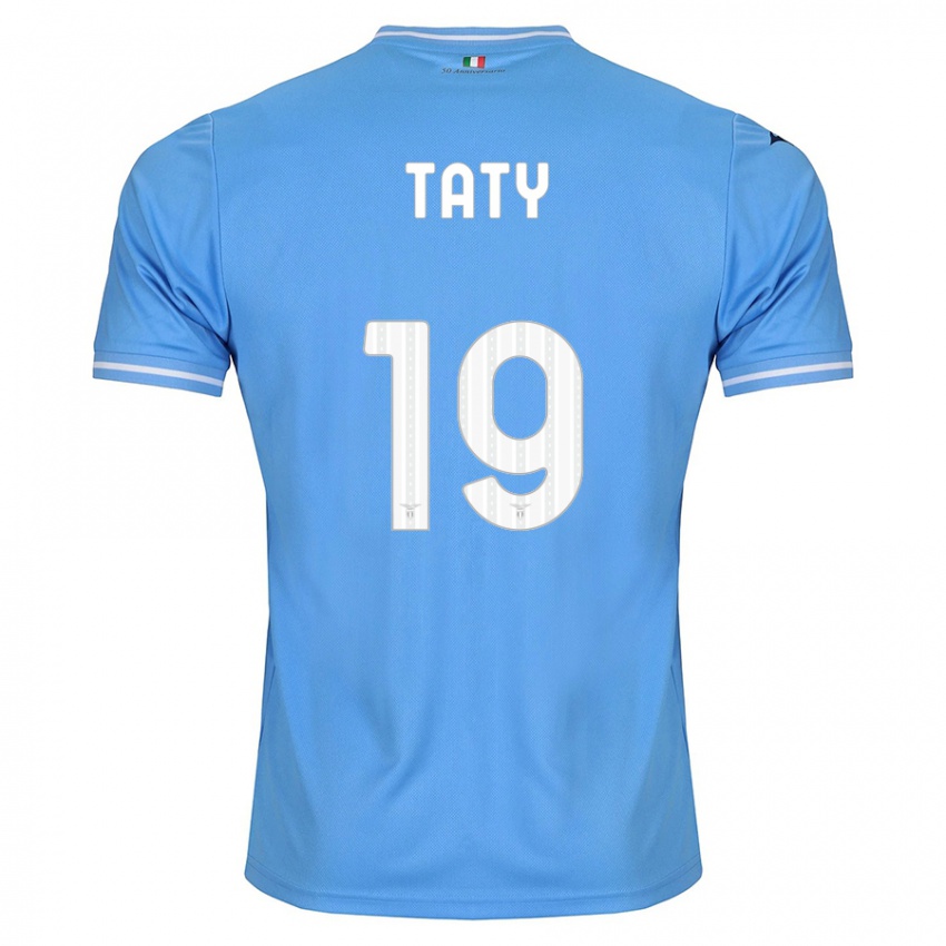 Damen Taty Castellanos #19 Blau Heimtrikot Trikot 2023/24 T-Shirt Österreich