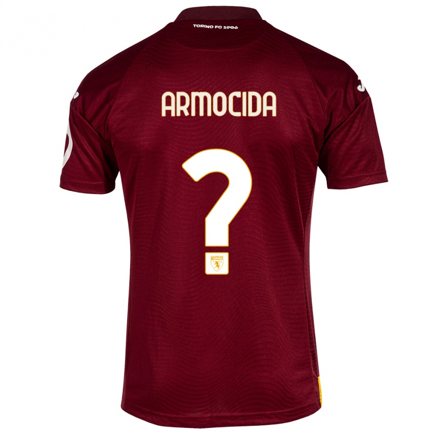 Damen Simone Armocida #0 Dunkelrot Heimtrikot Trikot 2023/24 T-Shirt Österreich