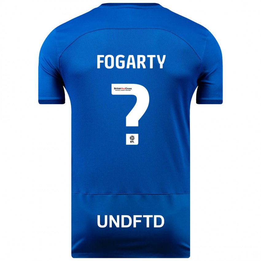 Damen Tom Fogarty #0 Blau Heimtrikot Trikot 2023/24 T-Shirt Österreich