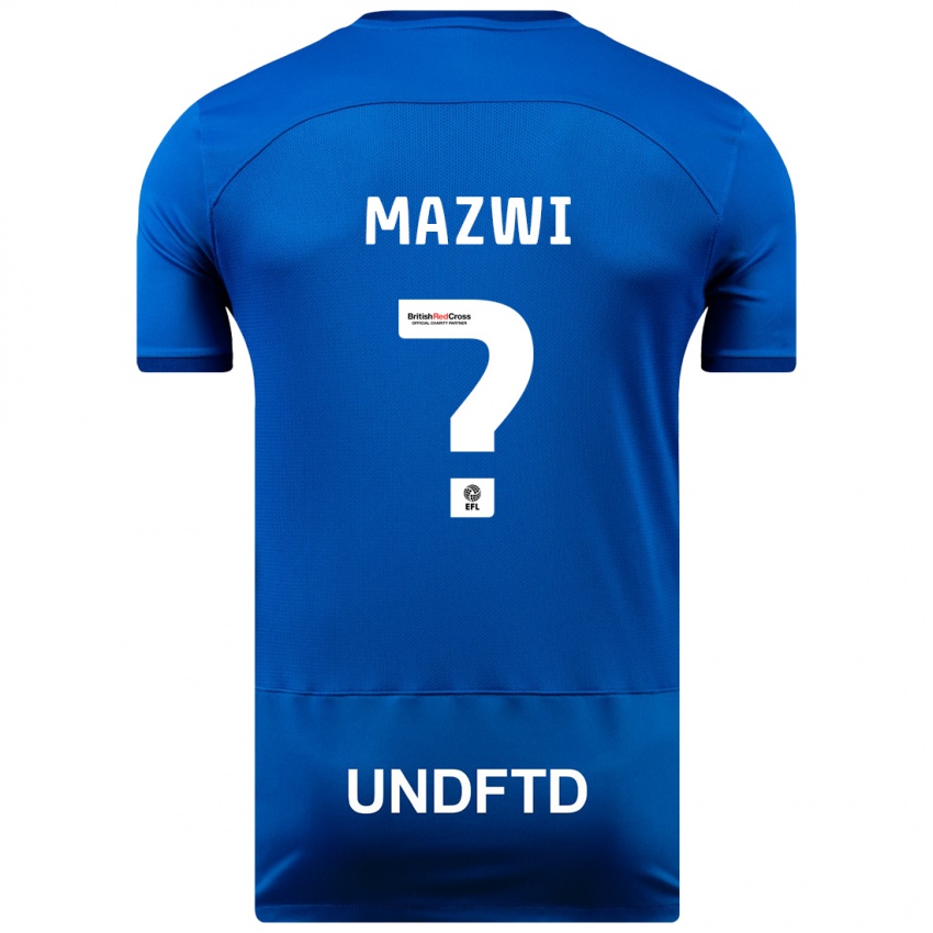 Damen Menzi Mazwi #0 Blau Heimtrikot Trikot 2023/24 T-Shirt Österreich