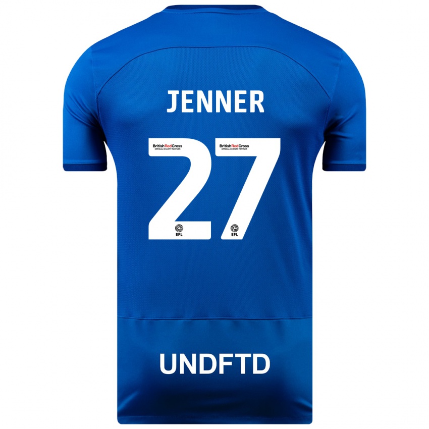 Damen Abbi Jenner #27 Blau Heimtrikot Trikot 2023/24 T-Shirt Österreich