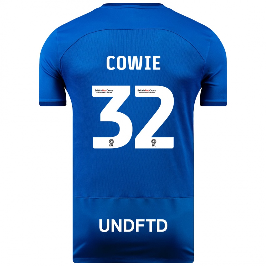Damen Abbie Cowie #32 Blau Heimtrikot Trikot 2023/24 T-Shirt Österreich