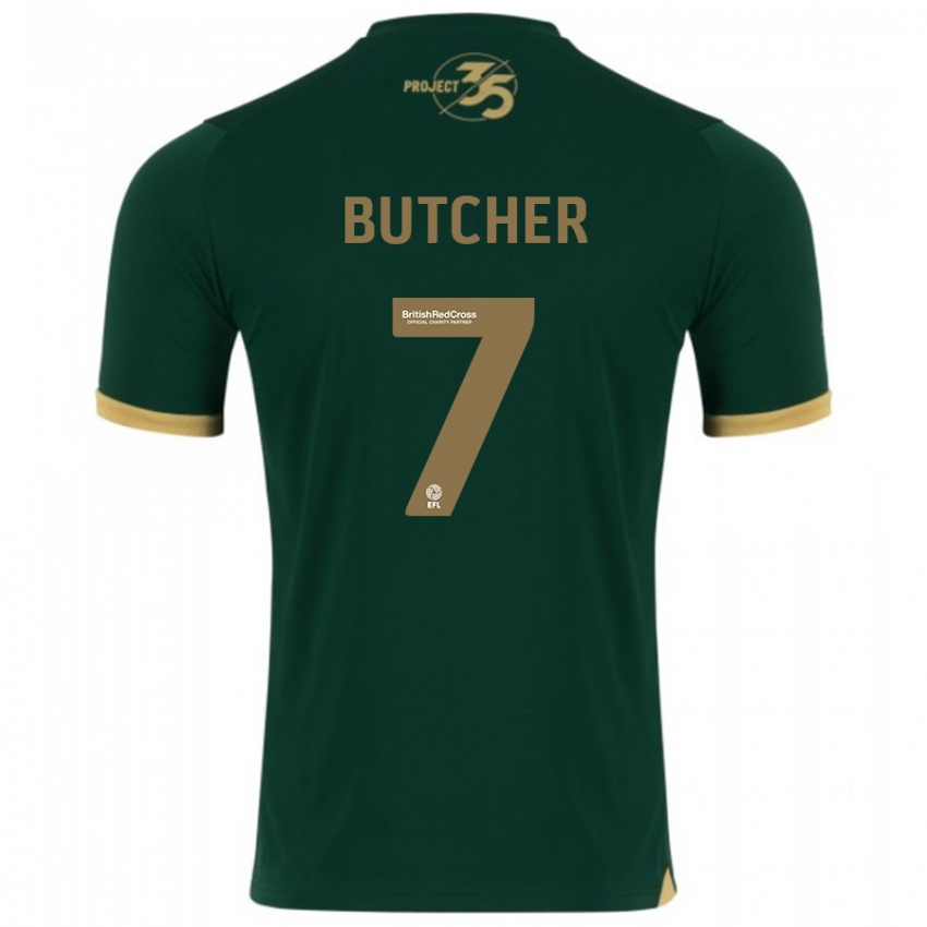 Damen Matt Butcher #7 Grün Heimtrikot Trikot 2023/24 T-Shirt Österreich