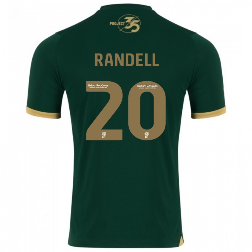 Damen Adam Randell #20 Grün Heimtrikot Trikot 2023/24 T-Shirt Österreich