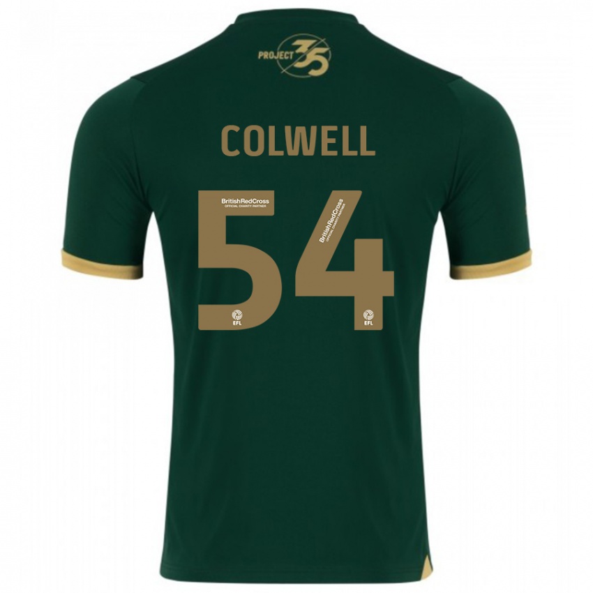 Damen Lewis Colwell #54 Grün Heimtrikot Trikot 2023/24 T-Shirt Österreich