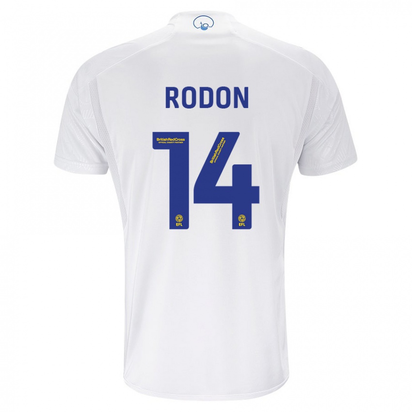 Damen Joe Rodon #14 Weiß Heimtrikot Trikot 2023/24 T-Shirt Österreich