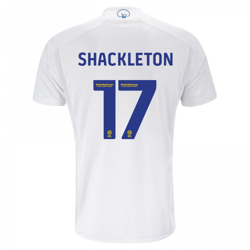 Damen Jamie Shackleton #17 Weiß Heimtrikot Trikot 2023/24 T-Shirt Österreich