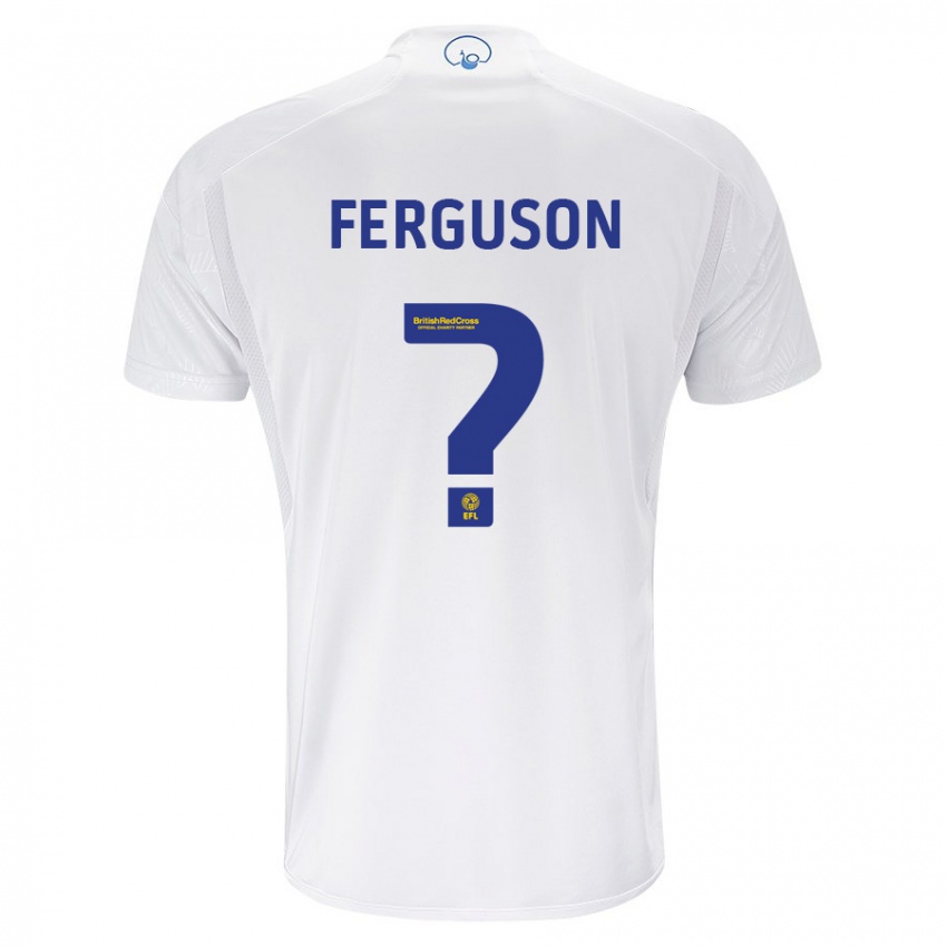 Damen Connor Ferguson #0 Weiß Heimtrikot Trikot 2023/24 T-Shirt Österreich