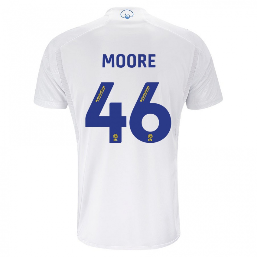 Damen Kris Moore #46 Weiß Heimtrikot Trikot 2023/24 T-Shirt Österreich