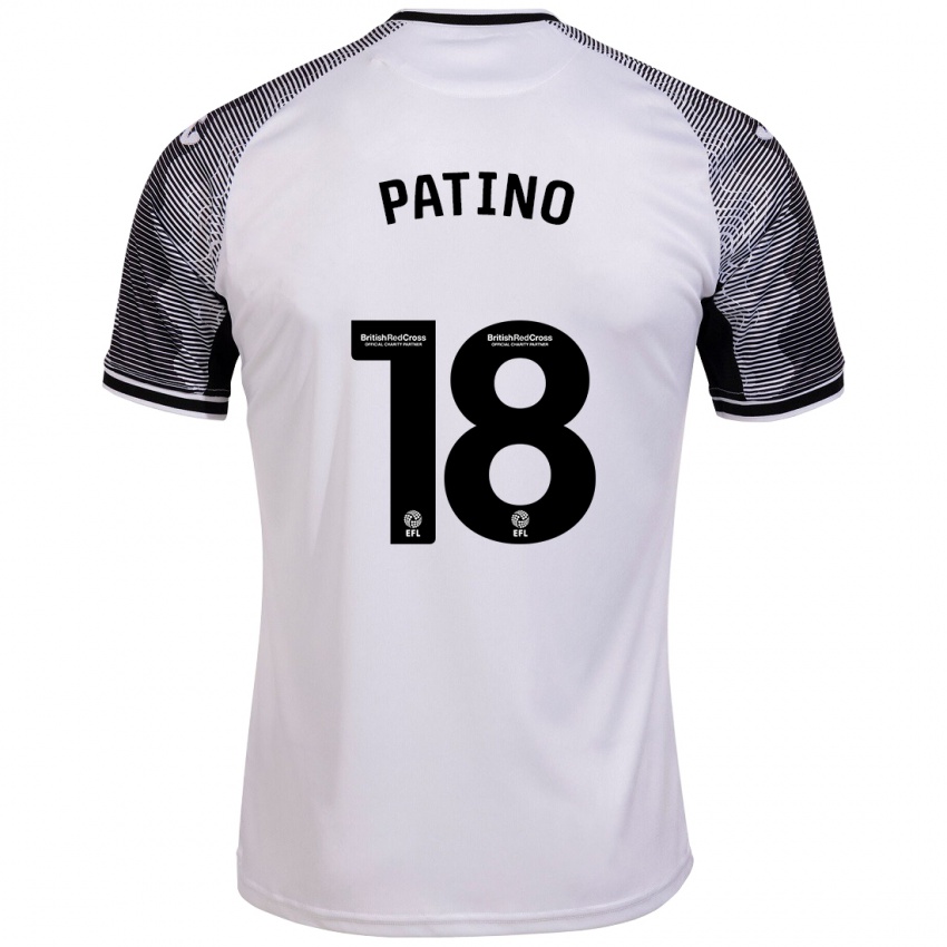 Damen Charlie Patino #18 Weiß Heimtrikot Trikot 2023/24 T-Shirt Österreich