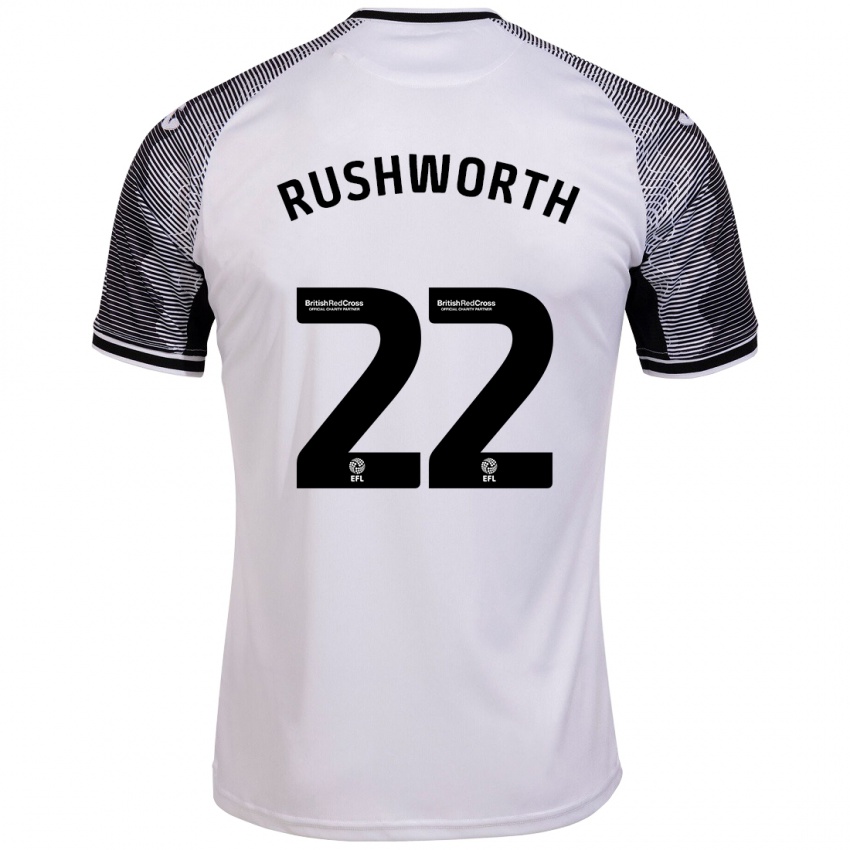Damen Carl Rushworth #22 Weiß Heimtrikot Trikot 2023/24 T-Shirt Österreich