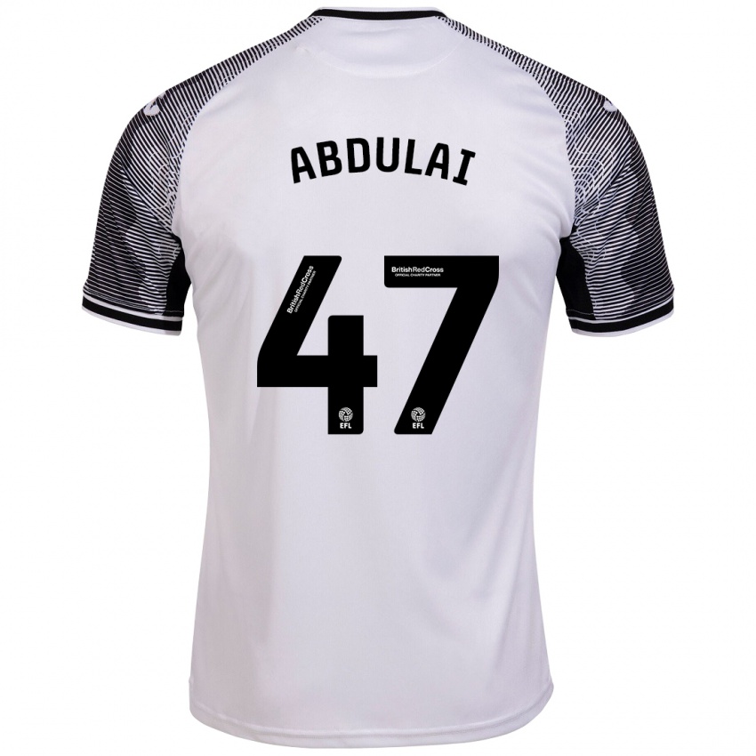 Damen Azeem Abdulai #47 Weiß Heimtrikot Trikot 2023/24 T-Shirt Österreich