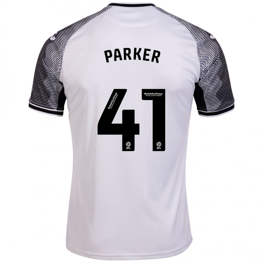 Damen Sam Parker #41 Weiß Heimtrikot Trikot 2023/24 T-Shirt Österreich