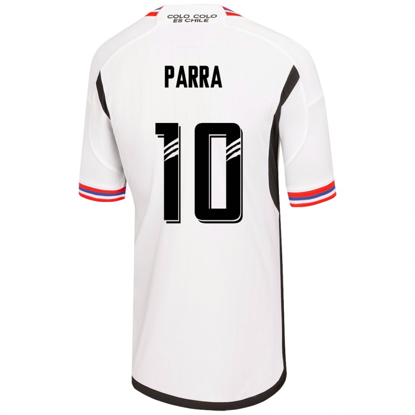 Damen Pablo Parra #10 Weiß Heimtrikot Trikot 2023/24 T-Shirt Österreich