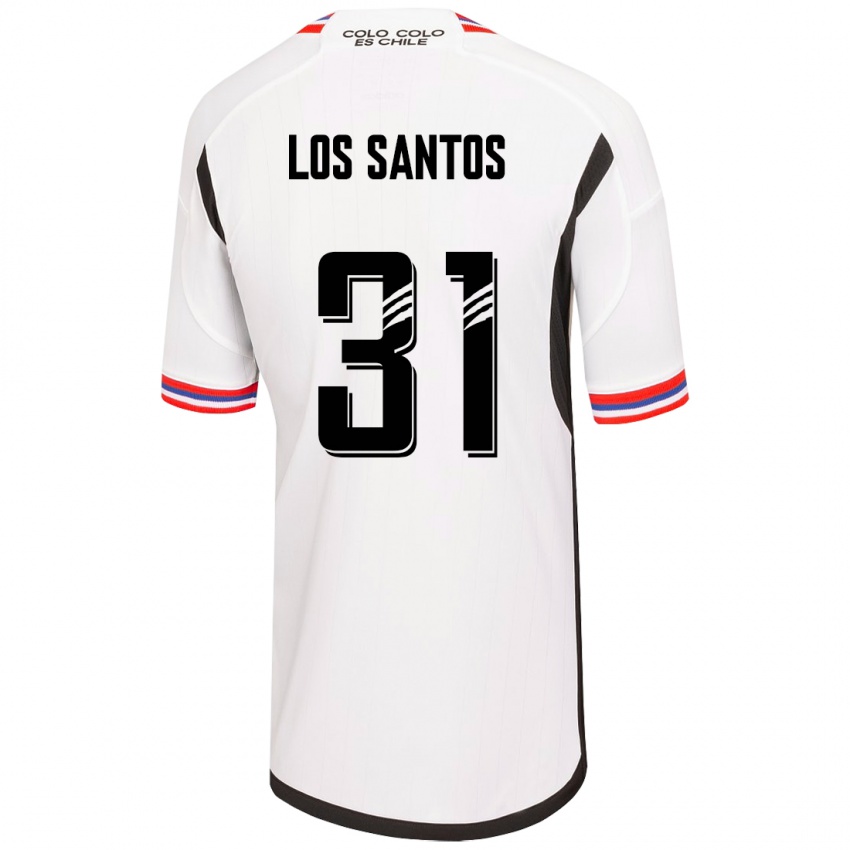 Damen Matías De Los Santos #31 Weiß Heimtrikot Trikot 2023/24 T-Shirt Österreich