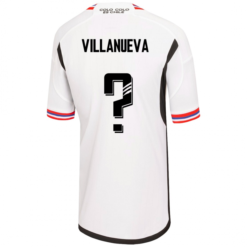 Damen Eduardo Villanueva #0 Weiß Heimtrikot Trikot 2023/24 T-Shirt Österreich