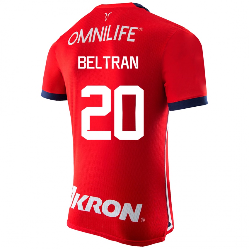 Damen Fernando Beltrán #20 Rot Heimtrikot Trikot 2023/24 T-Shirt Österreich