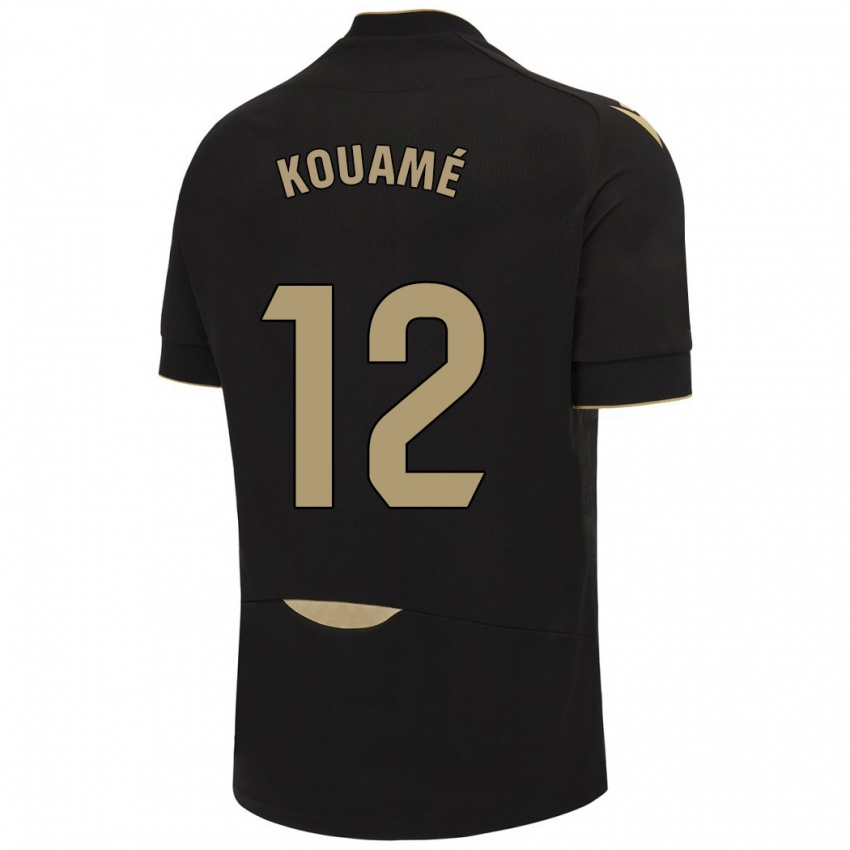 Damen Rominigue Kouamé #12 Schwarz Auswärtstrikot Trikot 2023/24 T-Shirt Österreich
