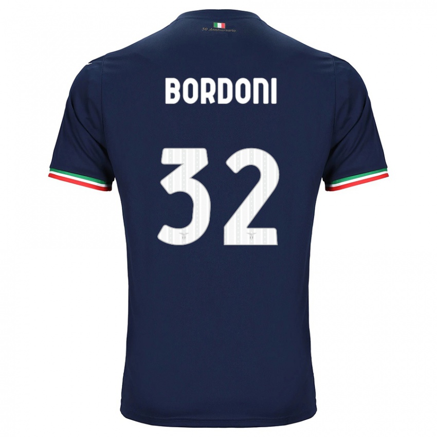 Damen Tommaso Bordoni #32 Marine Auswärtstrikot Trikot 2023/24 T-Shirt Österreich