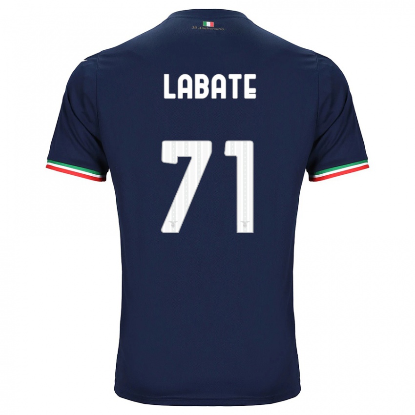Damen Camilla Labate #71 Marine Auswärtstrikot Trikot 2023/24 T-Shirt Österreich