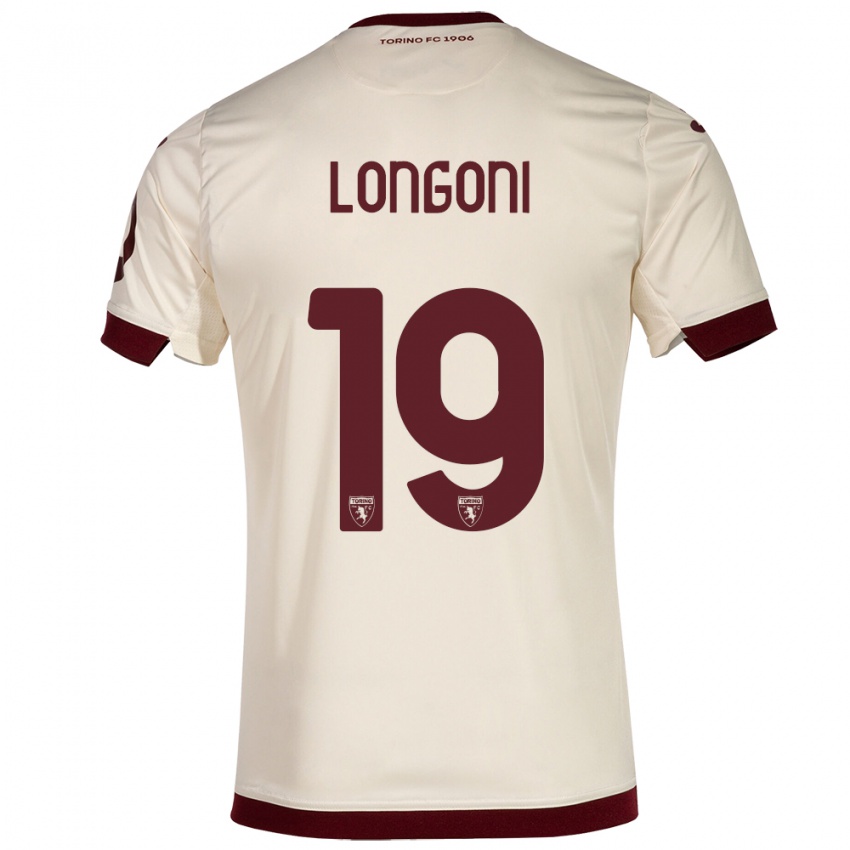 Damen Marco Longoni #19 Sekt Auswärtstrikot Trikot 2023/24 T-Shirt Österreich