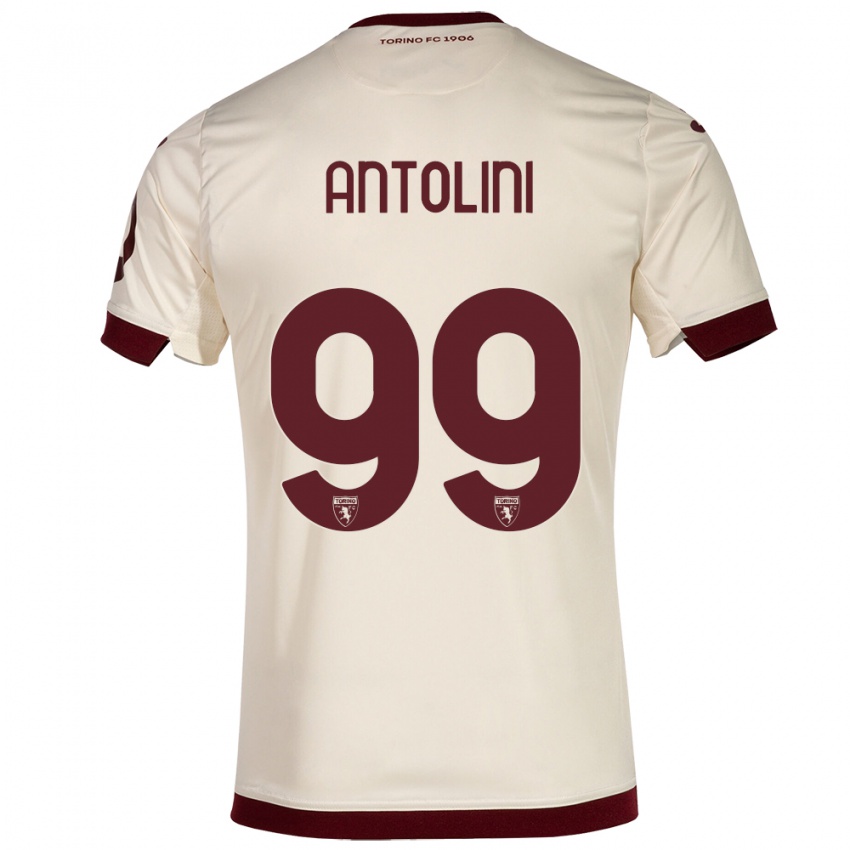 Damen Jacopo Antolini #99 Sekt Auswärtstrikot Trikot 2023/24 T-Shirt Österreich