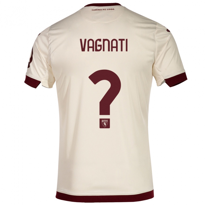 Damen Manuel Vagnati #0 Sekt Auswärtstrikot Trikot 2023/24 T-Shirt Österreich