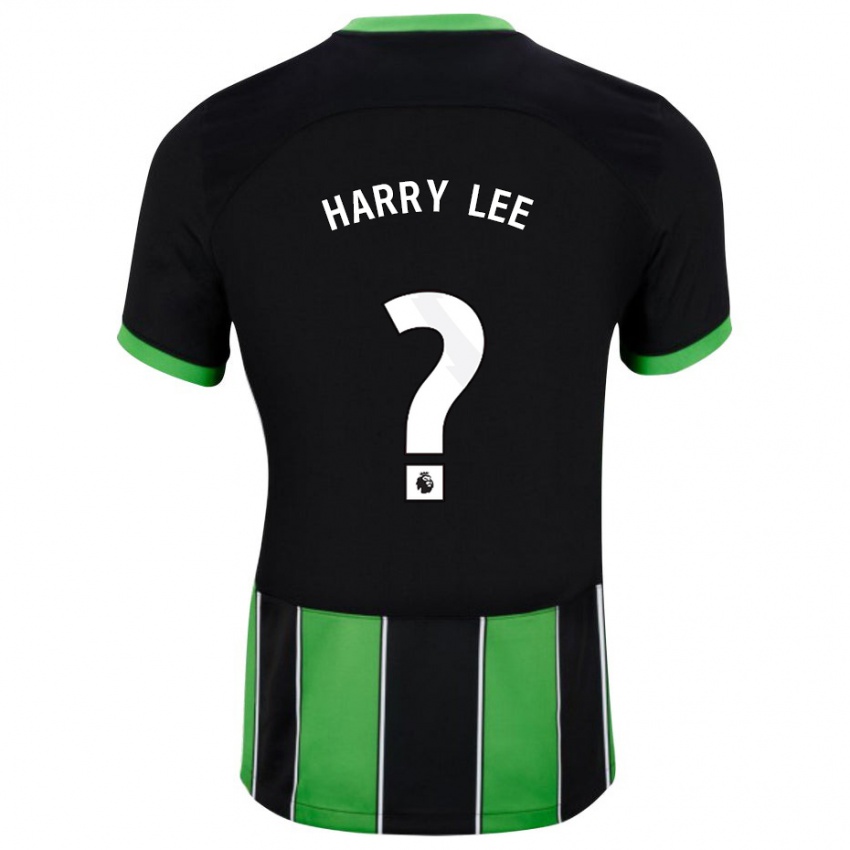 Damen Harry Lee #0 Schwarz Grün Auswärtstrikot Trikot 2023/24 T-Shirt Österreich