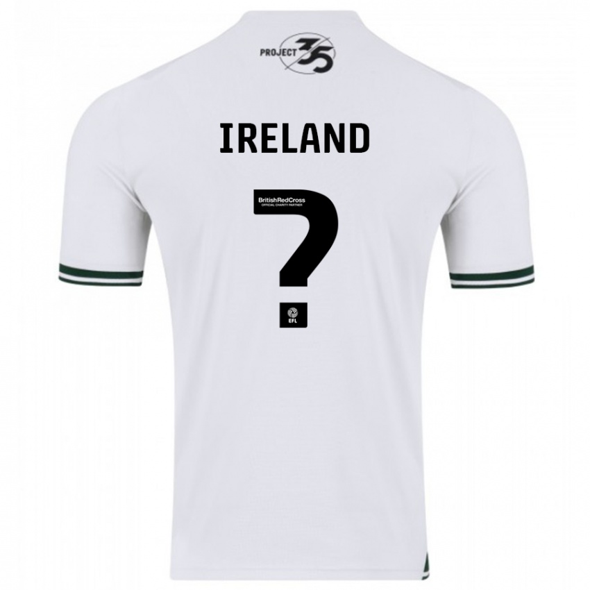 Damen Jensen Ireland #0 Weiß Auswärtstrikot Trikot 2023/24 T-Shirt Österreich
