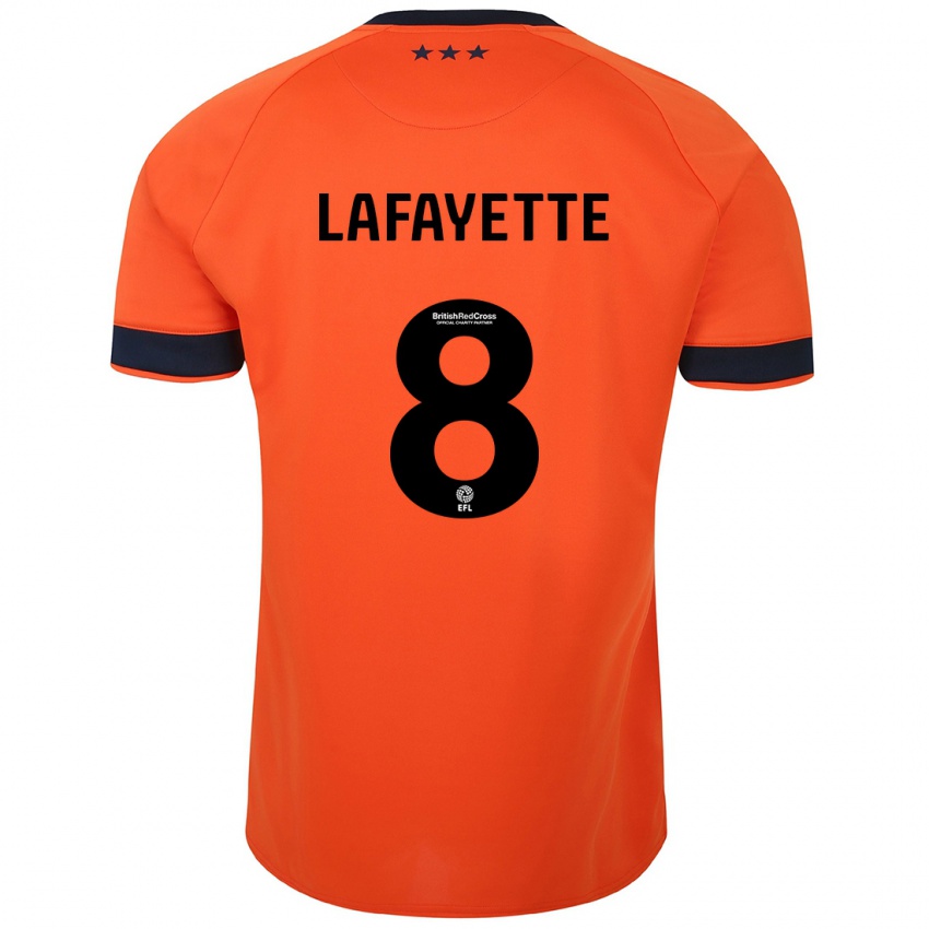 Damen Abbie Lafayette #8 Orangefarben Auswärtstrikot Trikot 2023/24 T-Shirt Österreich