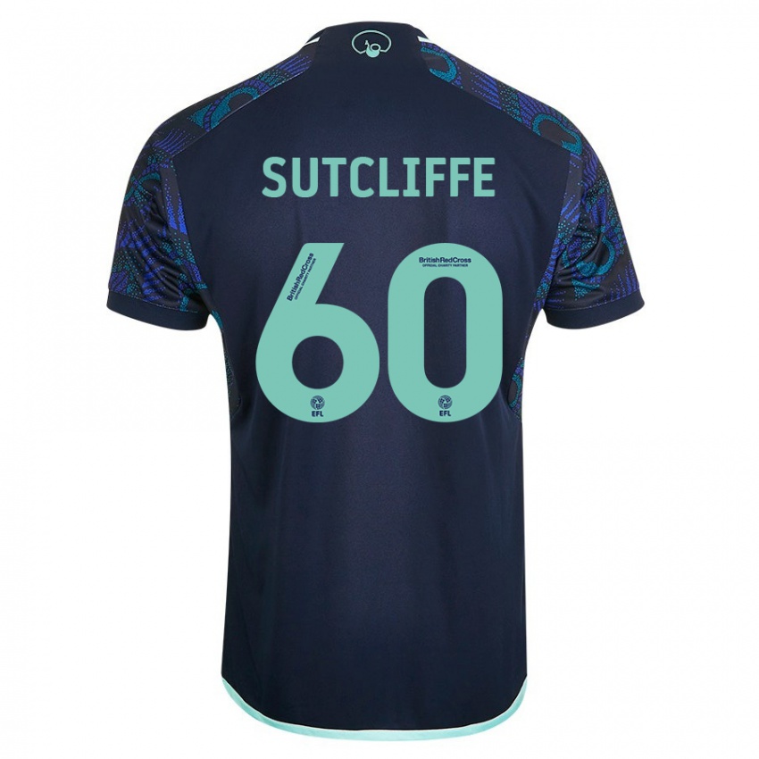 Damen Harvey Sutcliffe #60 Blau Auswärtstrikot Trikot 2023/24 T-Shirt Österreich
