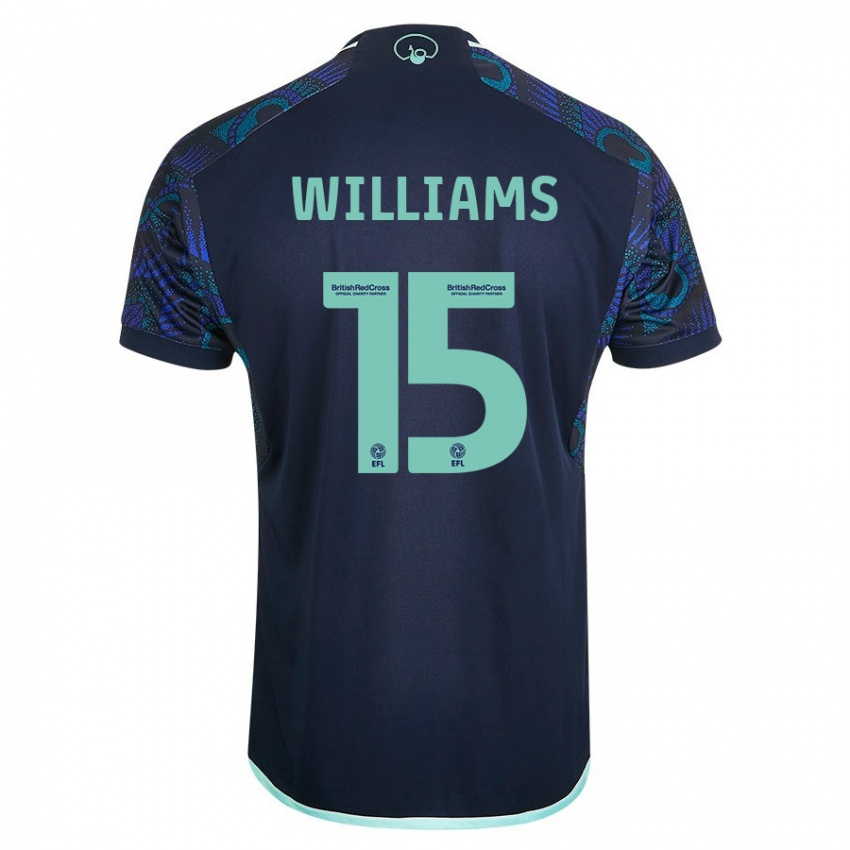 Damen Paige Williams #15 Blau Auswärtstrikot Trikot 2023/24 T-Shirt Österreich
