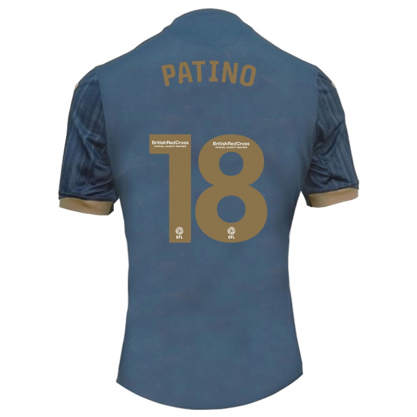 Damen Charlie Patino #18 Dunkles Blaugrün Auswärtstrikot Trikot 2023/24 T-Shirt Österreich