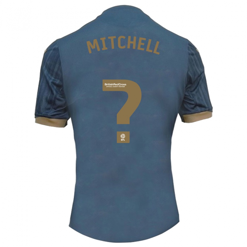 Damen Remy Mitchell #0 Dunkles Blaugrün Auswärtstrikot Trikot 2023/24 T-Shirt Österreich