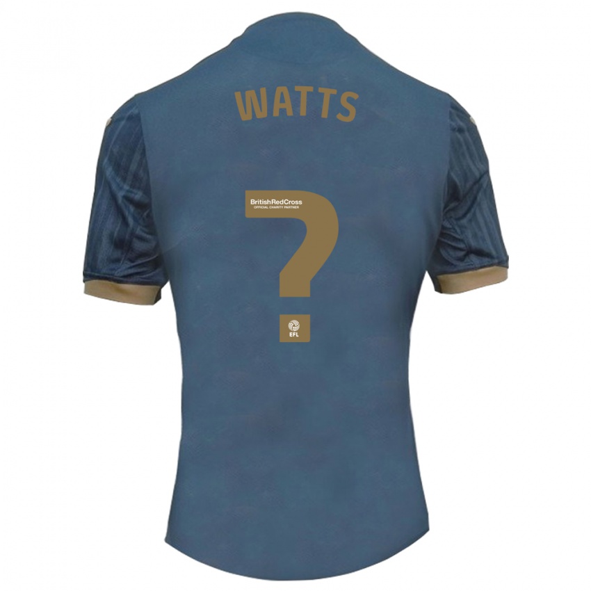 Damen Evan Watts #0 Dunkles Blaugrün Auswärtstrikot Trikot 2023/24 T-Shirt Österreich