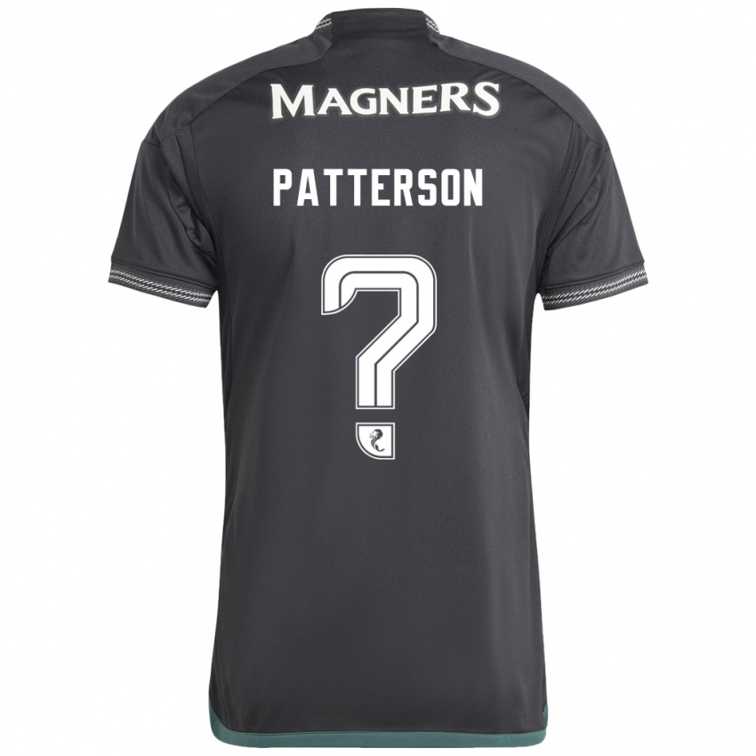 Damen Cameron Patterson #0 Schwarz Auswärtstrikot Trikot 2023/24 T-Shirt Österreich