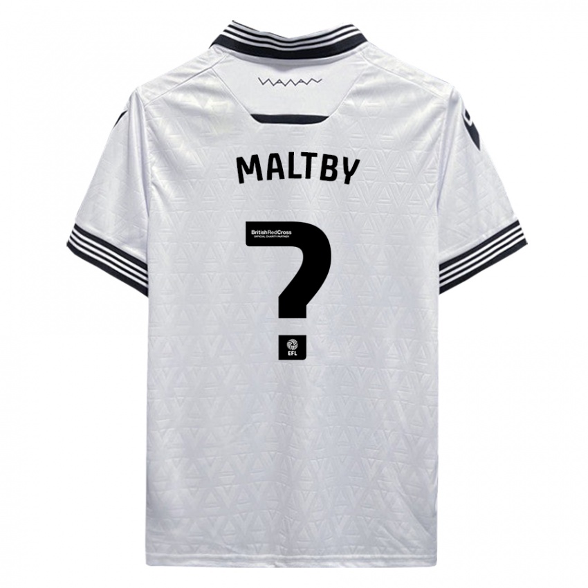 Damen Mackenzie Maltby #0 Weiß Auswärtstrikot Trikot 2023/24 T-Shirt Österreich