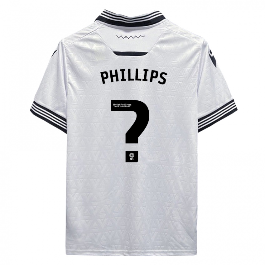 Damen Jack Phillips #0 Weiß Auswärtstrikot Trikot 2023/24 T-Shirt Österreich