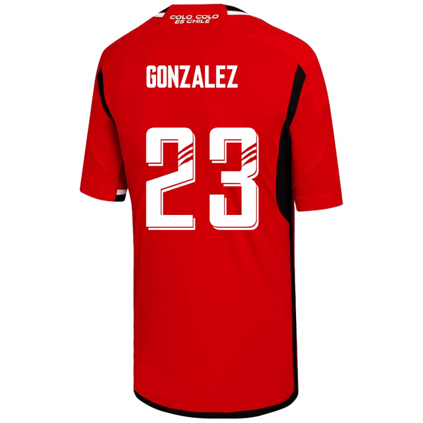 Damen Ramiro González #23 Rot Auswärtstrikot Trikot 2023/24 T-Shirt Österreich