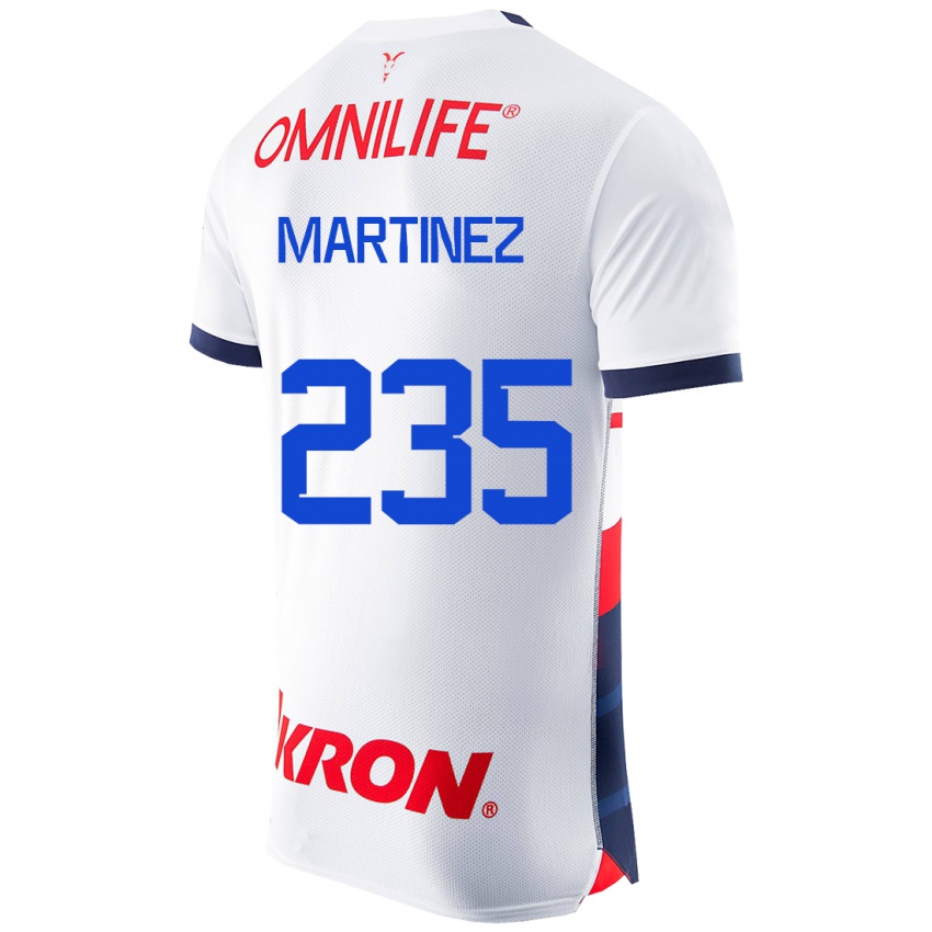 Damen Isaac Martínez #235 Weiß Auswärtstrikot Trikot 2023/24 T-Shirt Österreich